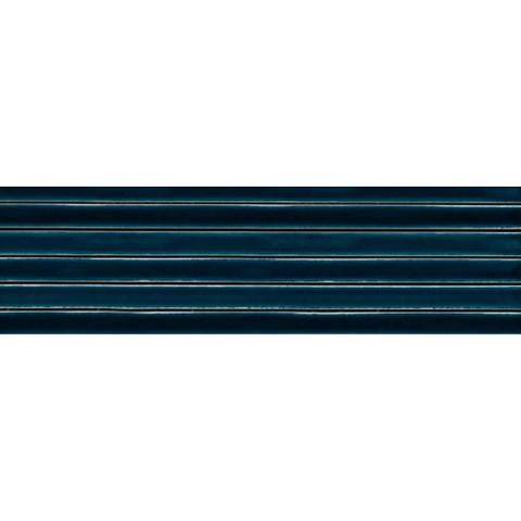SAMPLE vtwonen Tegels Rib Wandtegel - 13x45cm - 9mm - Witte scherf - Sapphire (Blauw) SW1221061