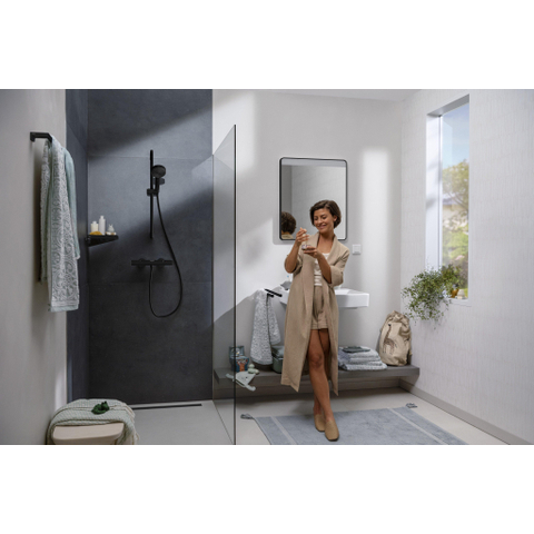 Hansgrohe AddStoris Q handdoekhouder wand - 65cm - mat zwart SW651257