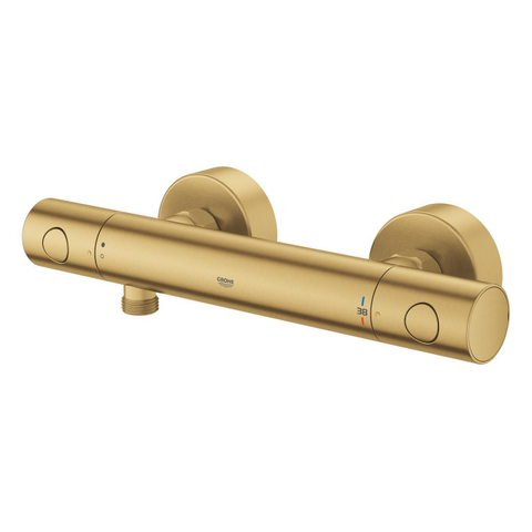 GROHE Grohtherm 800 Cosmopolitan douchethermostaat - 15cm - geborsteld cool sunrise (goud) SW1477483