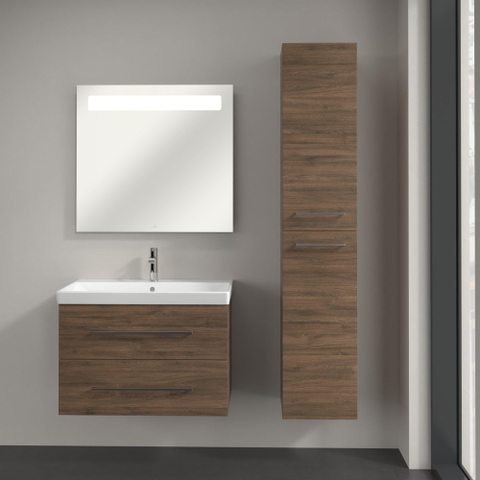 Villeroy & Boch Avento kast hoog - 35x176cm - 2 deur rechts - Arizona Oak (hout) SW479539