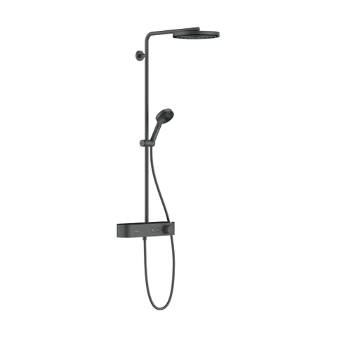 Hansgrohe Pulsify S colonne de douche - 26cm - 1 jet - brushed black chrome (noir) SW1566508