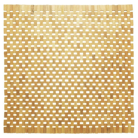 Sealskin Woodblock Tapis de bain Bois de teck 60x60 cm Marron CO293326674