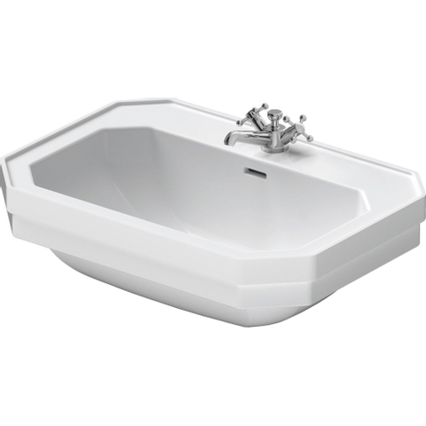 Duravit Serie 1930 1930wastafel - 70x50cm - met wondergliss - wit 0306770