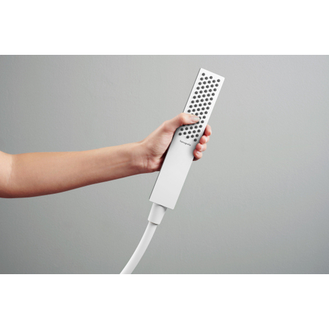 Hansgrohe Pulsify e Staaf - handdouche 100 - 1jet - ecosmart m.wit - mat wit SW918015