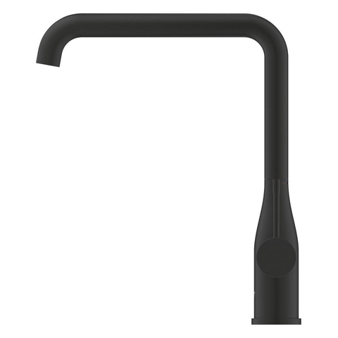 Grohe Essence New Keukenmengkraan - L-uitloop - phantom black (zwart) SW901413