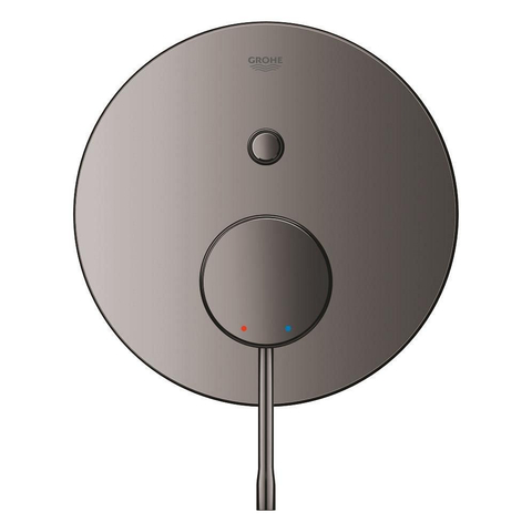 Grohe Essence badkraan - inbouw - met omstel - hard graphite (antraciet) SW702043