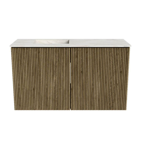 Mondiaz JOYA-DLUX 70cm toiletmeubel - kleur Dusk - Wastafel FAYE positie Links Zonder kraangat kleur Ostra. SW1423378