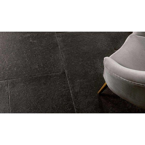 ÉCHANTILLON Ceralto Divaro Plank Carreau de sol - 80x80cm - 9.5mm - rectifié - Dark SW912688