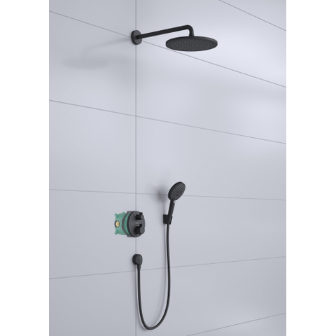 Hansgrohe Raindance Select S Croma showerset compleet - inbouw raindance powderrain - 240 - mat zwart SW536028