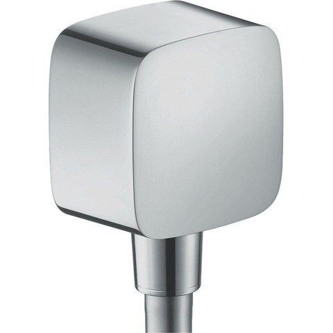 Hansgrohe Fixfit E muuraansluitbocht - kunststof - hoogglans chroom 0605349