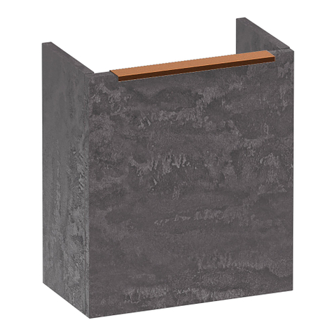 BRAUER Elevate meuble de lavabo pour WC 40 sans poignée rapportée avec 1 porte ouvrant à droite Damascus SW1224521