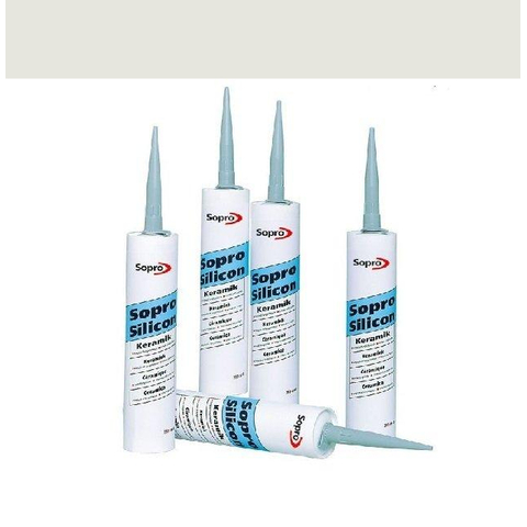 Sopro Mastic silicone Gris clair n° 16 à 310ML Gris SW359811