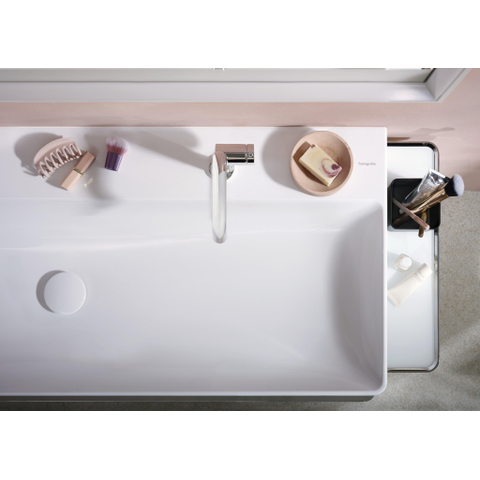 Hansgrohe Tecturis s Eengreeps wastafelkraan - 110 Fine - coolstart - zonder waste - hoogglans chroom SW918804