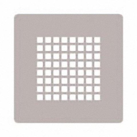 Xenz Soft bonde de douche Square cover inox SW1002540