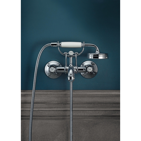 AXOR Montreux robinet de baignoire avec douchette chrome 0451243