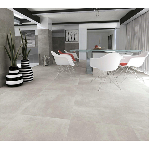 ÉCHANTILLON Terravito Davano Ash carreau de sol et de mur - 120x120cm - rectifié - gris mat SW1130693