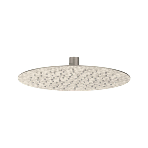 IVY Bond Ensemble de douche de tête - encastré - inverseur-arrêt 2 voies - bras de plafond 15 cm - douche de tête slim ronde 25 cm - barre de douche avec sortie - flexible de douche 150 cm - douchette barreau - Nickel brossé PVD SW1032893