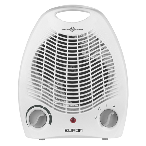 Eurom VK 2002 Chauffage ventilateur 13x22.3x25.6cm 2000watt Blanc SW486859