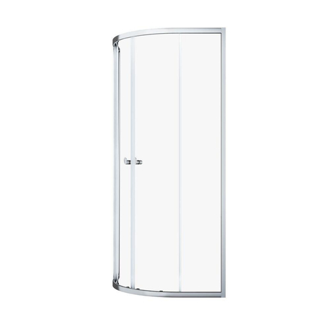 Sealskin Hooked Douchecabine - 90x90x200cm - 6 mm helder veiligheidsglas met antikalklaag chroom SW696359