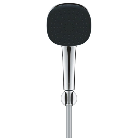 Grohe Vitalio Comfort QuickFix Handdoucheset - diameter 11cm - 3 straalsoorten - 8.0l/min - met houder - met slang - 175cm - chroom SW1028247