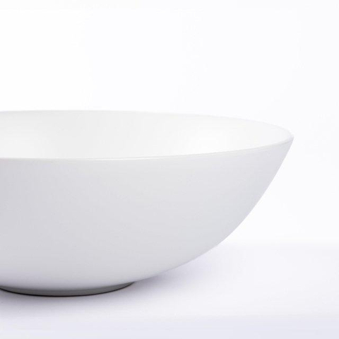 QeramiQ Dely Vasque à poser - 40x40x13.5cm - ronde - céramique - blanc mat SW1102403