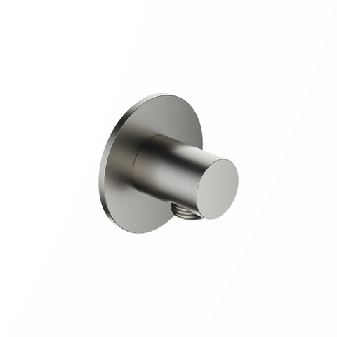 Hotbath Ace Wanduitlaat - rond - geborsteld nikkel (RVS) SW1119238