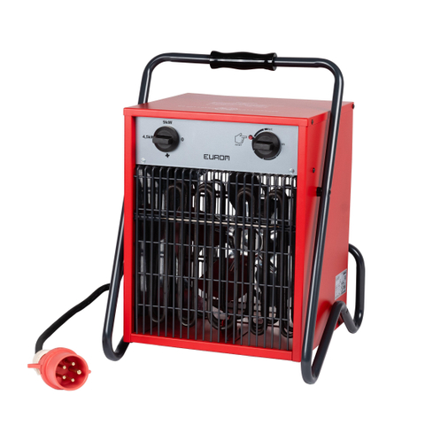 Eurom Industrial EK 9002 Werkplaatskachel krachtstroom 9000watt Rood SW298157