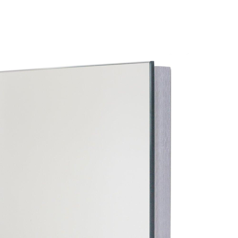 Saniclass Alu Spiegel - 70x65cm - zonder verlichting - rechthoek - aluminium SW76214