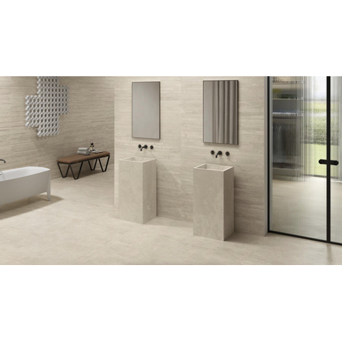 Vtwonen Tegels Raw Vloertegel - 120x120cm - 9.5mm - gerectificeerd - Sand SW670142