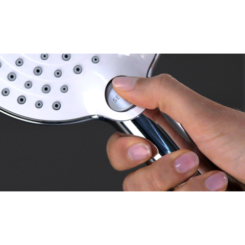 Hansgrohe Raindance Select S 120 - ecosmart - handdouche - 3jet - wit chroom GA96165