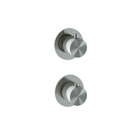 Hotbath Archie Afbouwdeel - inbouw thermostaat - met 2-weg stop-omstel IX RVS316 - RVS 316 SW799026