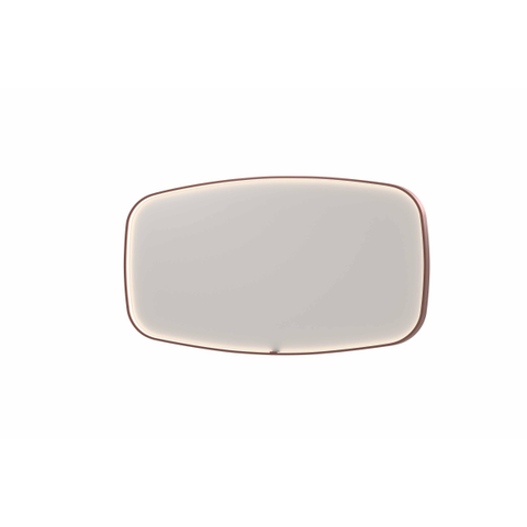 INK SP31 miroir – 160 x 80 cm – LED directe tout autour – chauffage de miroir – Cuivre brossé SW956049