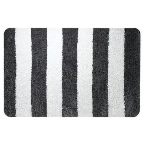 Sealskin Linje Badmat Polyester 60x90 cm Grijs CO291653614