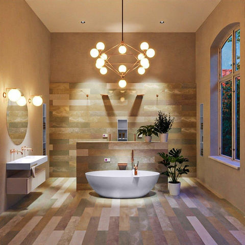 MONDIAZ FLOAT Vrijstaand bad - 170x80cm - Cale SW491518