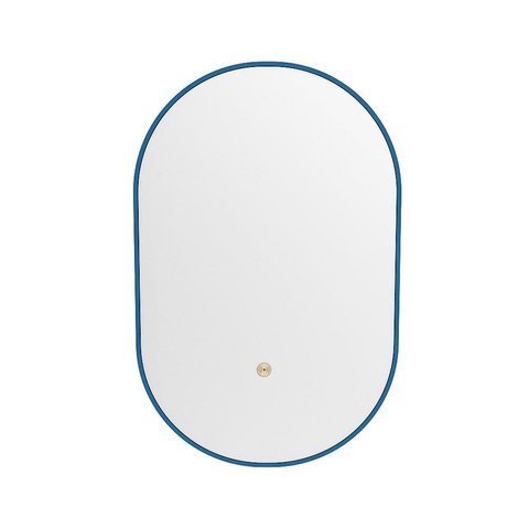 Mondiaz GLOW spiegel – ovaal – 45x90 cm – indirecte LED rondom – bewegingssensor – Jeans (blauw) SW1105154