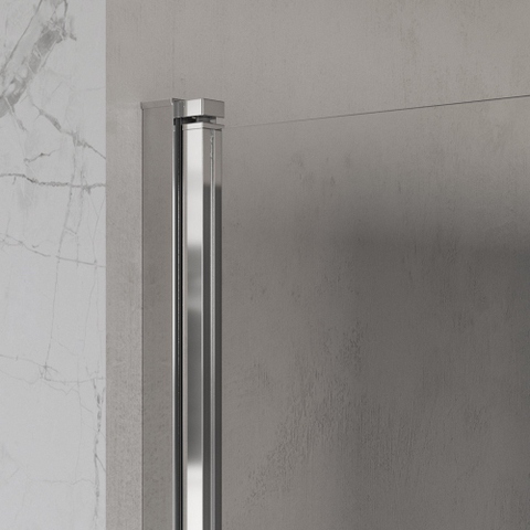 BRAUER Cosmic Nisdeur - 70x200 - draaiend - helder - glas omkeerbaar incl. glascoating - chroom SW1581005