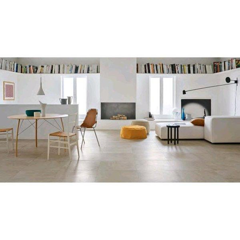 ÉCHANTILLON Ceralto Cavino Concrete Carreau de sol et de mur 60x60cm 9.5mm rectifié R10 grès cérame Brown SW976368