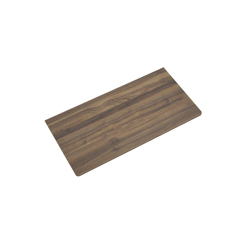 Saniclass Tops Plan de toilette - 100x1.2x46cm - angles arrondis - noyer (bois) SW892754