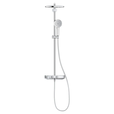 GROHE Vitalio Joy+ doucheset - 28cm - rond - thermostatisch - SmartControl - chroom SW1590098
