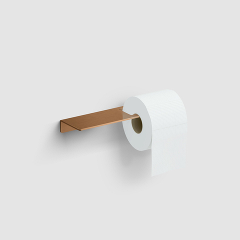 Clou Fold Porte-rouleau de papier toilette sans couvercle bronze brossé PVD SW917272