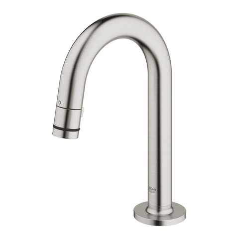 Grohe Universal Toiletkraan - hoge C-uitloop - Supersteel (RVS) SW444108