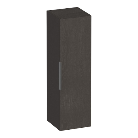 BRAUER Elevate armoire de salle de bains - 120x35x35cm - hors poignée rapportée - 1 porte - ouvrant à gauche ou à droite - Timber Anthracite SW1199989