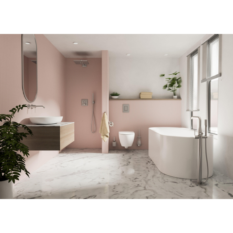 GROHE Grohtherm smartcontrol couvercle de thermostat set 3 f cool sunrise brossé (or) SW482037