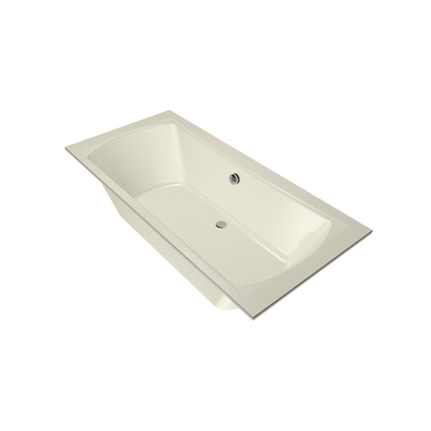 Xenz Robijn Baignoire duo - 190x90x48 - bonde au milieu - acrylique - pergamon SW378335