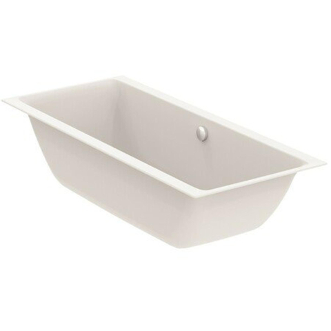 Go by Van Marcke Helsinki inbouwbad duo 180x80x46.5cm incl poten Acryl Mat Wit beschadigd op de hoek -OUTLETSTORE STORE44072