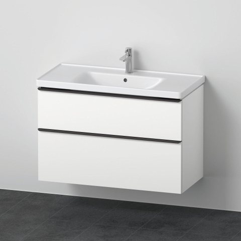 Duravit D-neo Meubelset - met wastafelonderbouwkast - met 2 laden - met softclose - 100x20x48cm - inclusief wastafel - mat wit SW641973