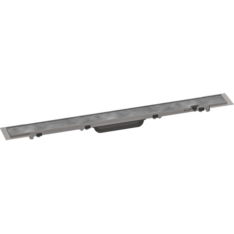 Hansgrohe RainDrain Rock Caniveau de douche - 80cm - raccourcissable - carrelable SW1590448