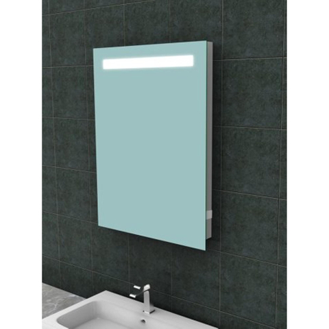 Wiesbaden Tigris Spiegel rechthoek - met LED en stopcontact - 60x80cm SW545337
