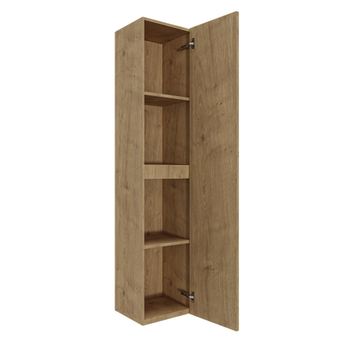 Saniclass Holz Frame Colonne haute - 140x35x38cm - 1 porte - Chêne natural SW1420781