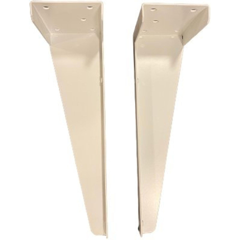 Mondiaz Ophangbeugel - 25cm - voor o.a. vrijhangende wastafels - per set - wit SW699575